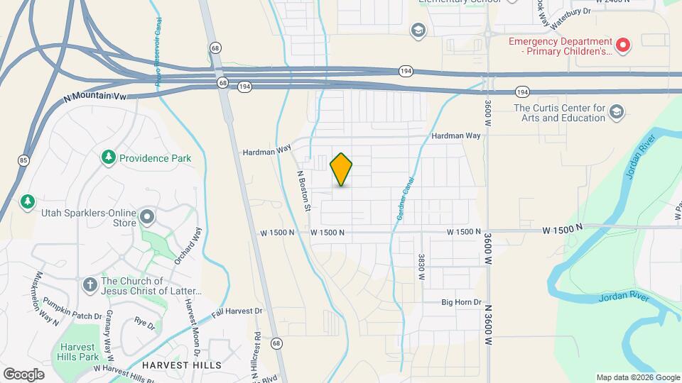 4141 W 1700 N Map and Location Details