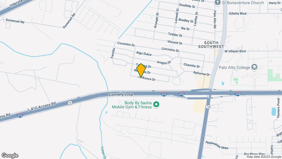 3418 Avoca Dr Map and Location Details