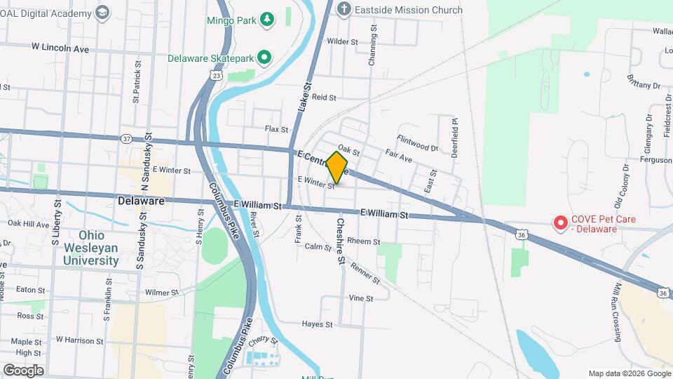 236 E Winter St Map and Location Details