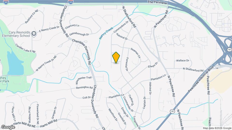 1995 Commodore Ln Map and Location Details