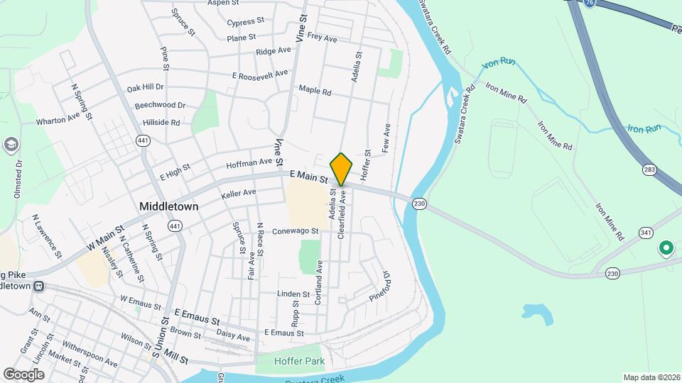 317 Clearfield Ave, Unit Apt. C Mapa y Detalles de la Ubicación