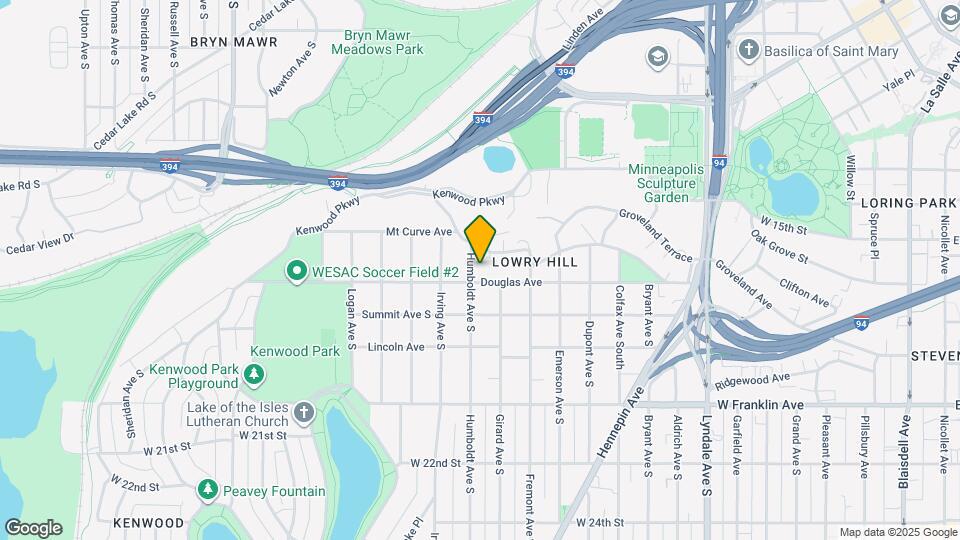 1721 Humboldt Ave S Map and Location Details