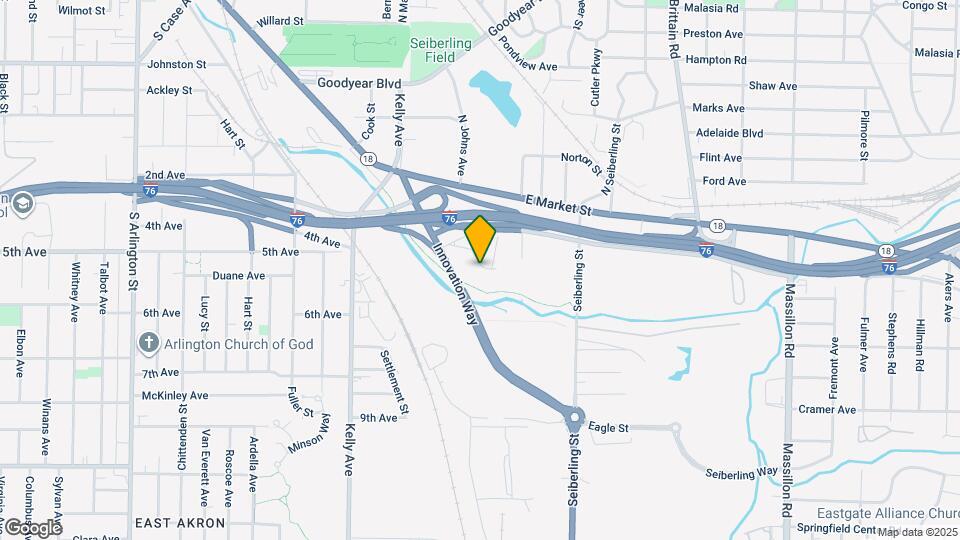 1450 League St Map and Location Details