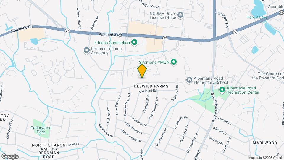 7311 Riding Trail Rd Mapa y Detalles de la Ubicación