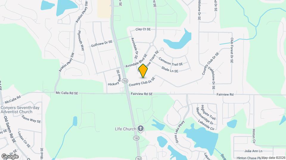 2264 Country Club Dr SE Map and Location Details
