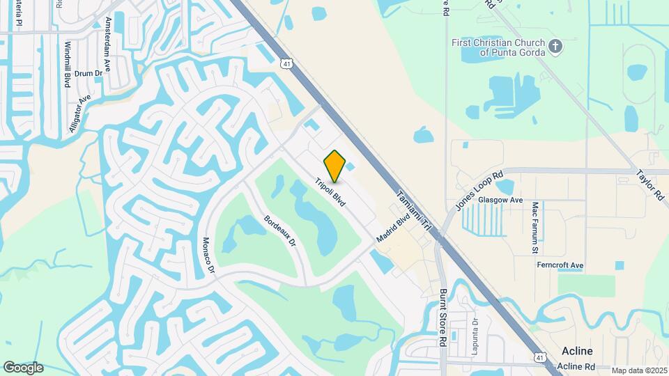 3762 Tripoli Blvd Map and Location Details