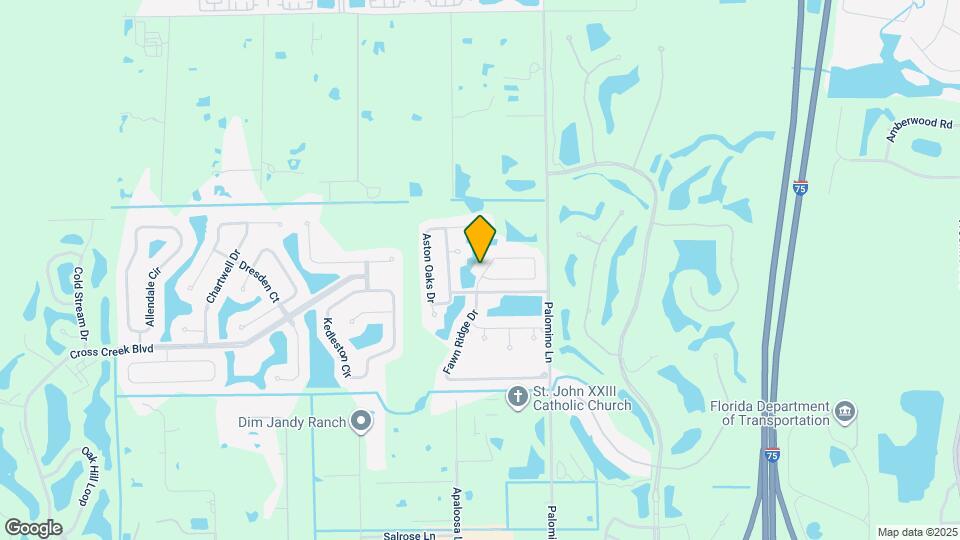 9021 Falcon Pointe Loop Map and Location Details