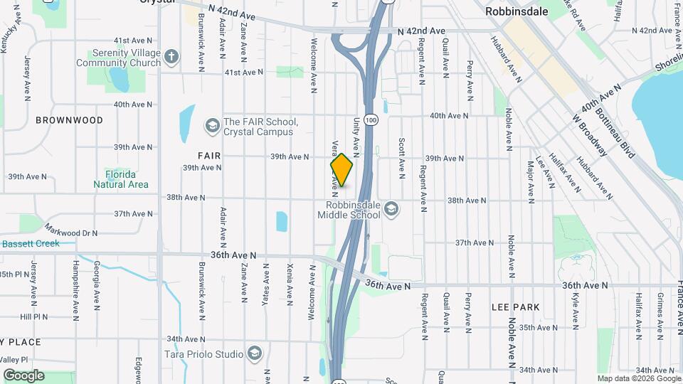 3808 Vera Cruz Ave N Map and Location Details