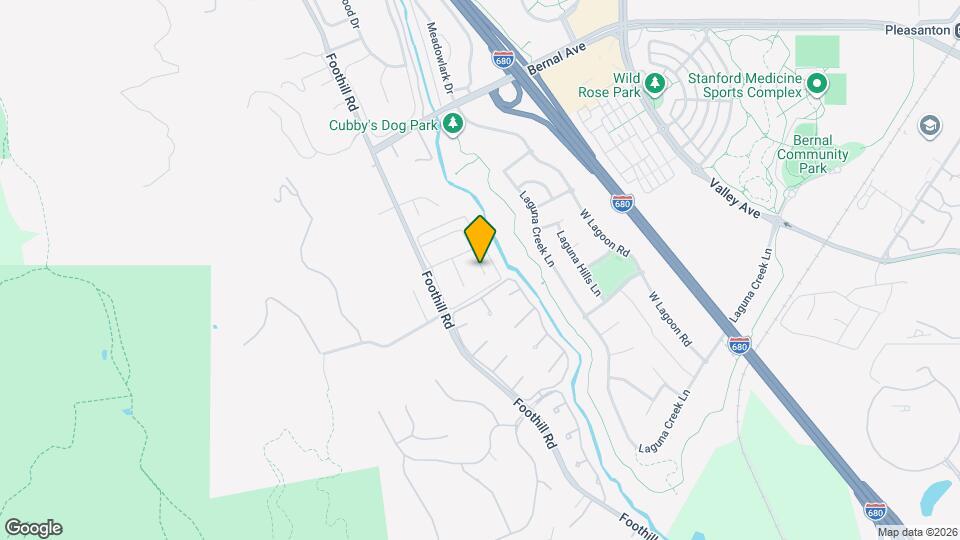 2122 Arroyo Ct Map and Location Details