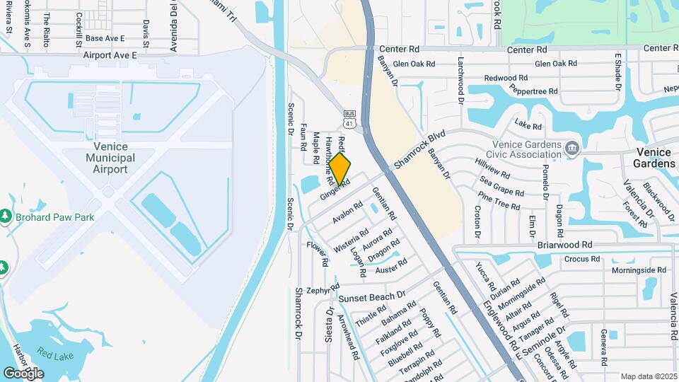315 Ginger Rd Map and Location Details