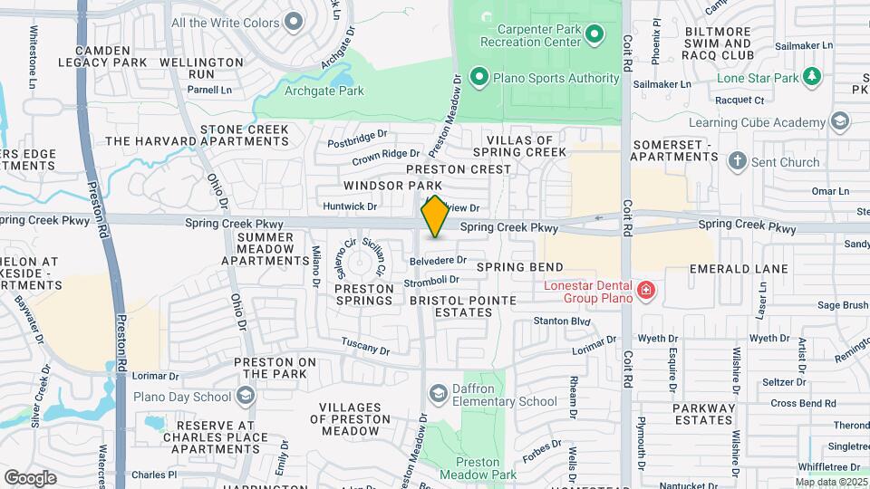 4420 Lansbury Ln Map and Location Details