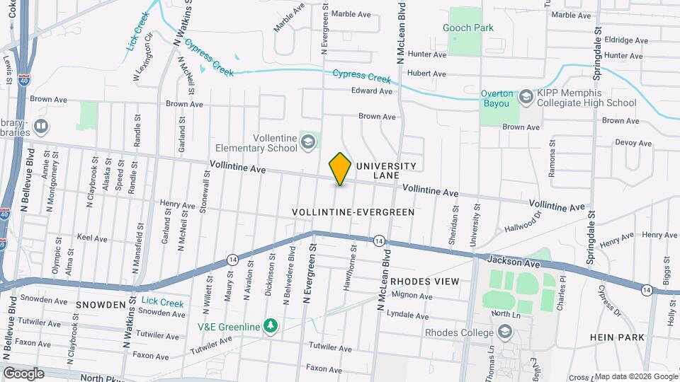 920 N Auburndale St Map and Location Details
