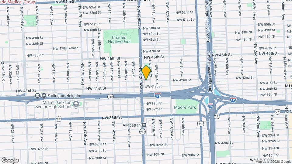 4131 NW 11th Pl Map and Location Details