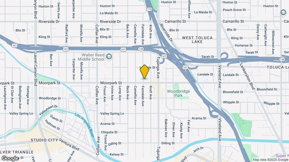 4400 Farmdale Ave Map and Location Details