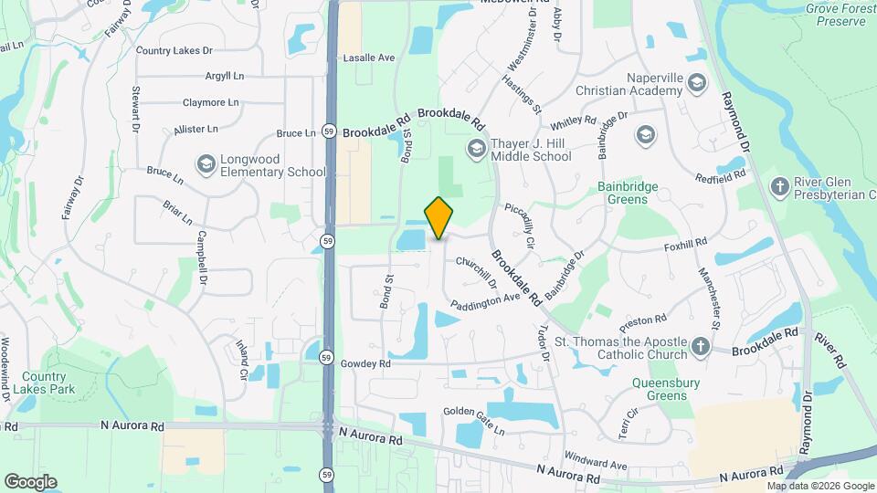 1880 Paddington Ave Map and Location Details