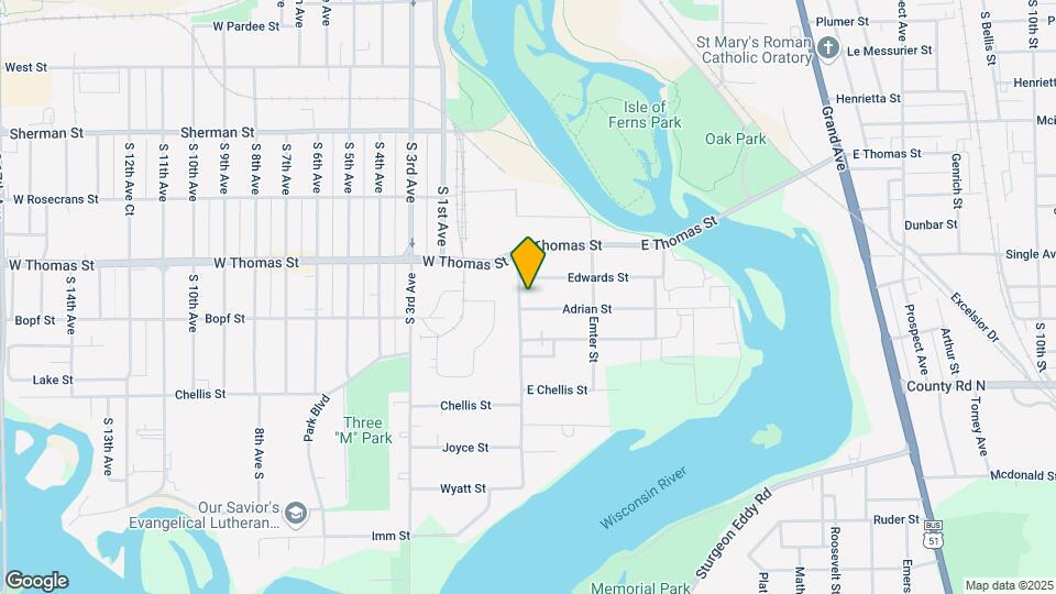 1209 Cleveland Ave-Unit -Lower Map and Location Details