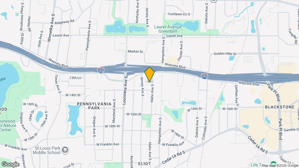 1338 Idaho Ave S Map and Location Details