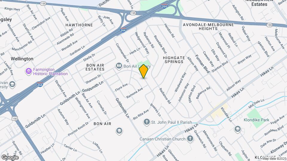 2925 Rio Rita Ave Map and Location Details