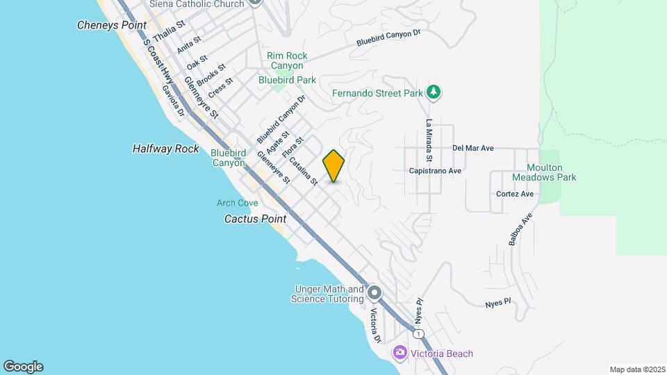 450 Ruby St Map and Location Details