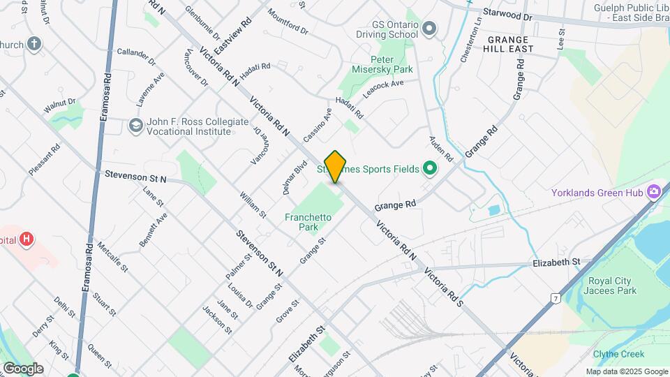 62 Victoria Rd N Map and Location Details