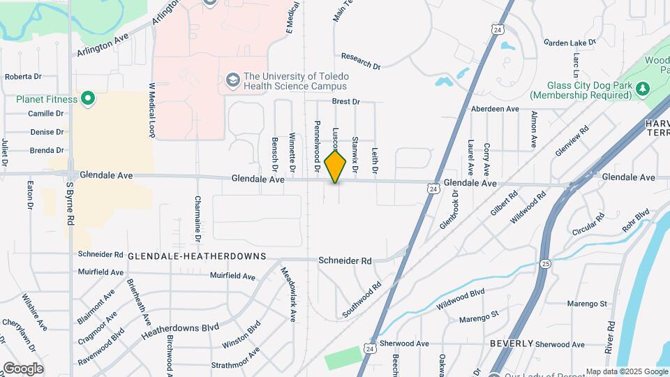 2731 Glendale Ave Map and Location Details