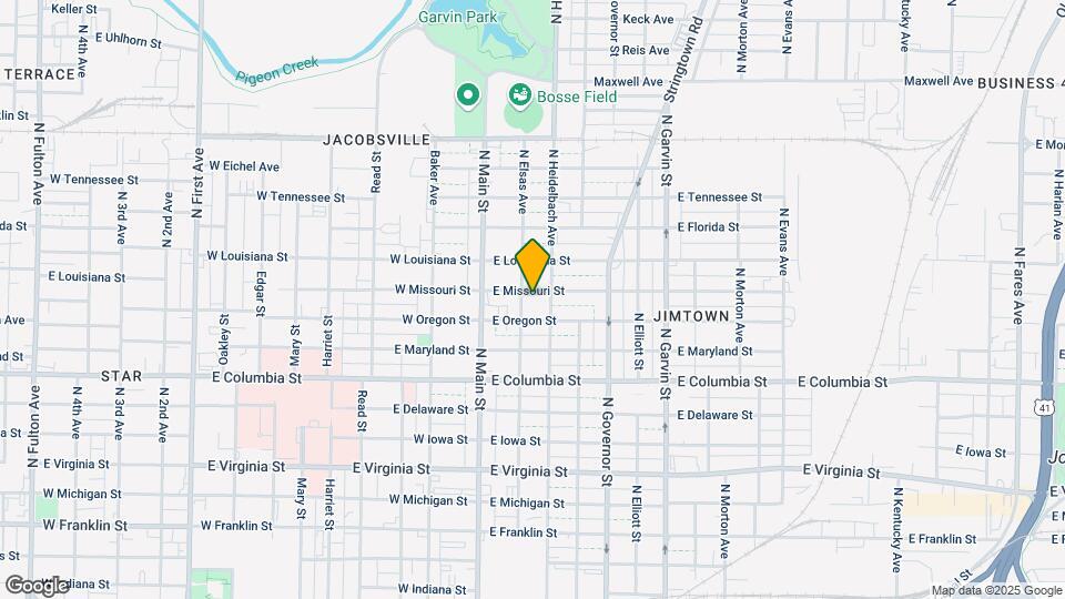 107 E Missouri St Map and Location Details