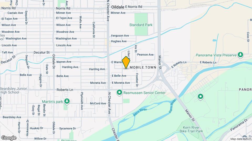 209 E Harding Ave Map and Location Details