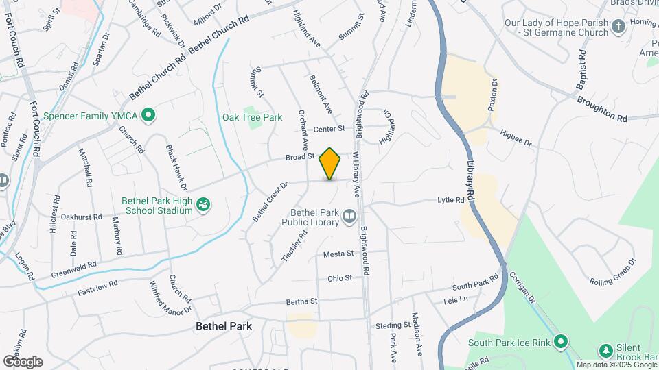 2617 Bethel Crest Dr Map and Location Details