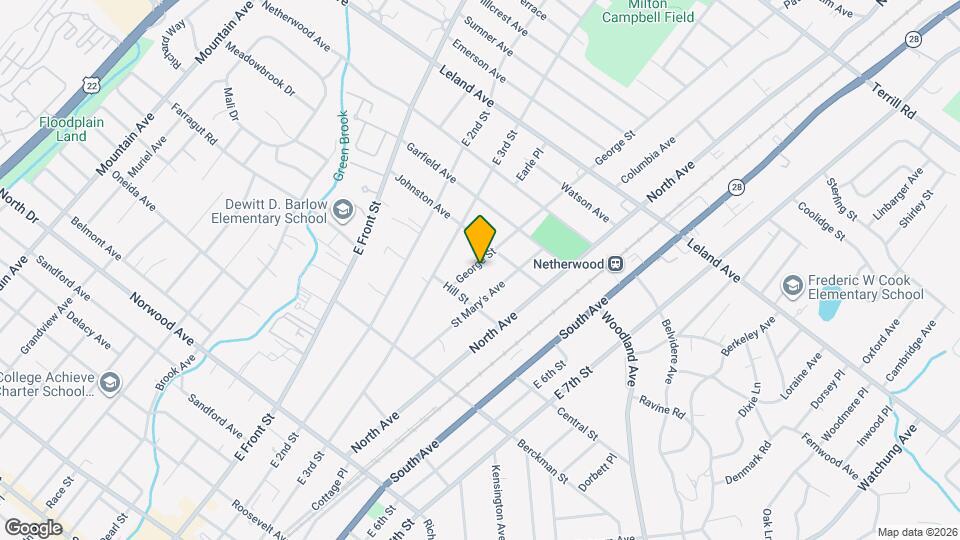 826 George St Map and Location Details