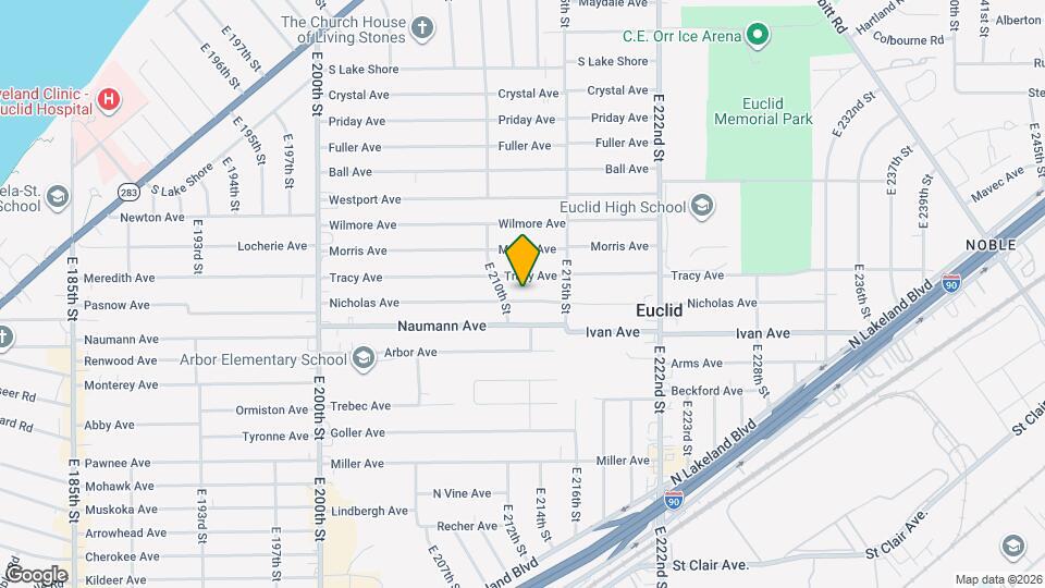 21271 Nicholas Ave Map and Location Details