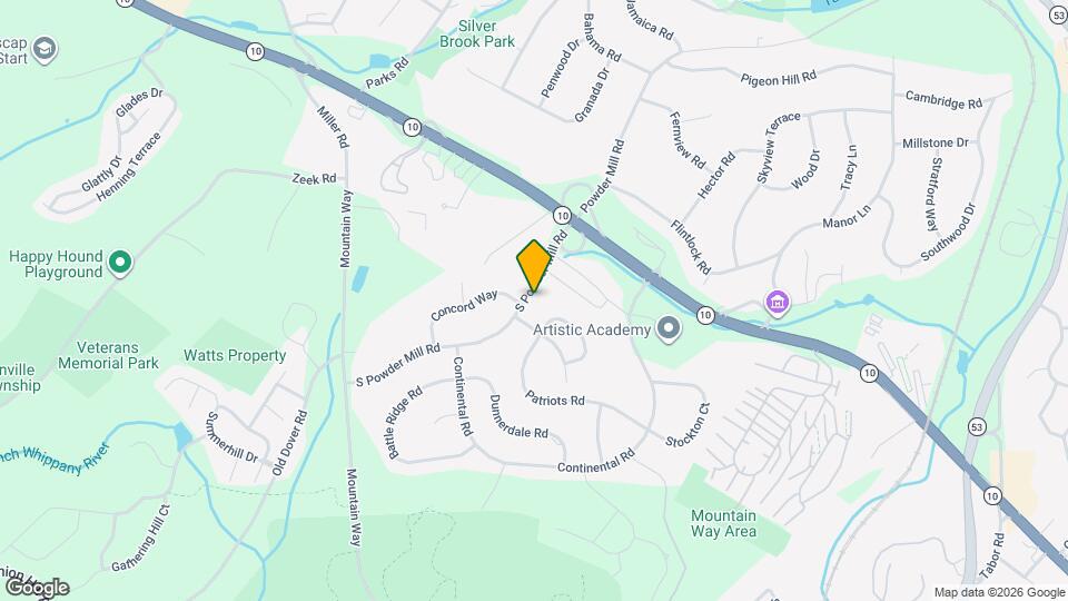 79 S Powder Mill Rd Map and Location Details