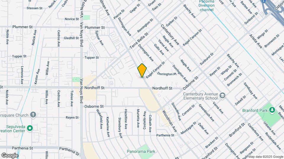 Woodman Arleta Apartments Map and Location Details