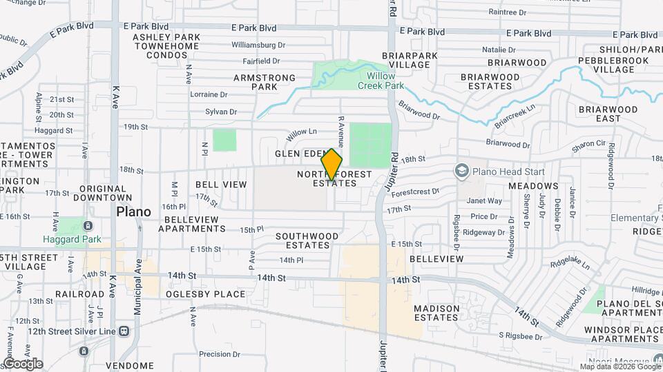 1727 R Avenue Map and Location Details