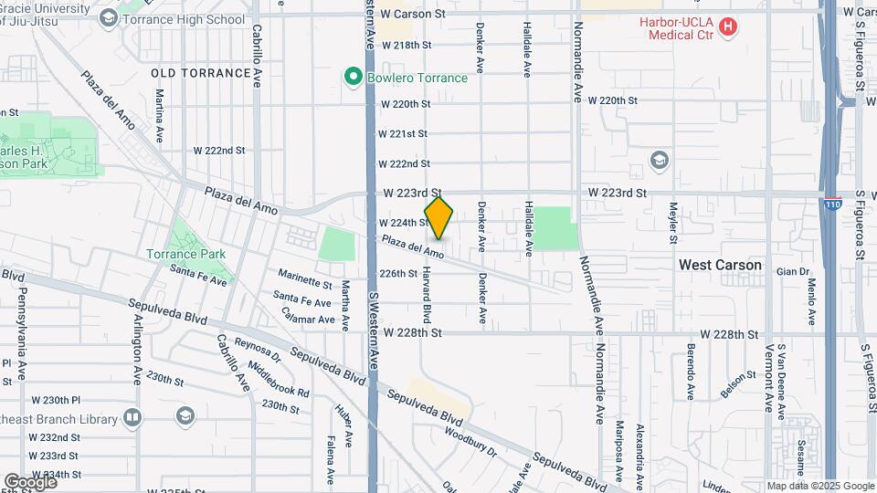 1557 Plaza Del Amo Mapa y Detalles de la Ubicación
