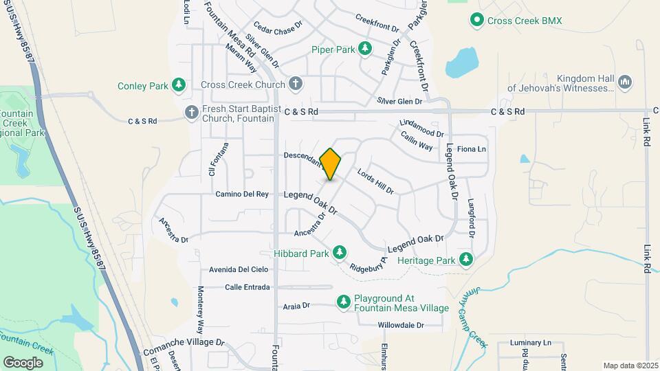 2047 Fairweather Way Map and Location Details