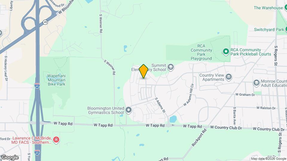 1763 W Victoria Ln Map and Location Details