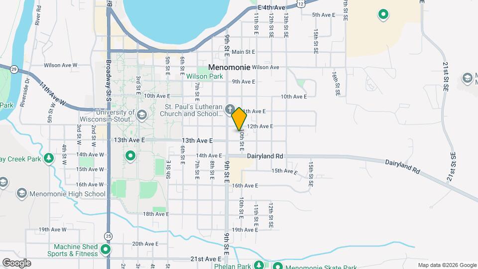 1215 10th St E Map and Location Details