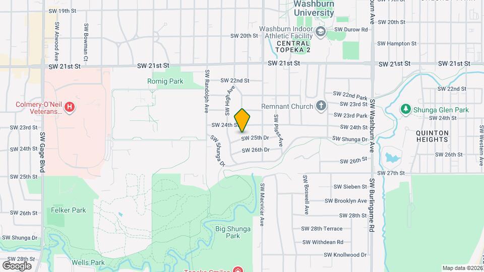 2424 SW 25th Dr Map and Location Details