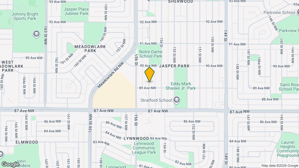 8903-8155 155 St NW Map and Location Details