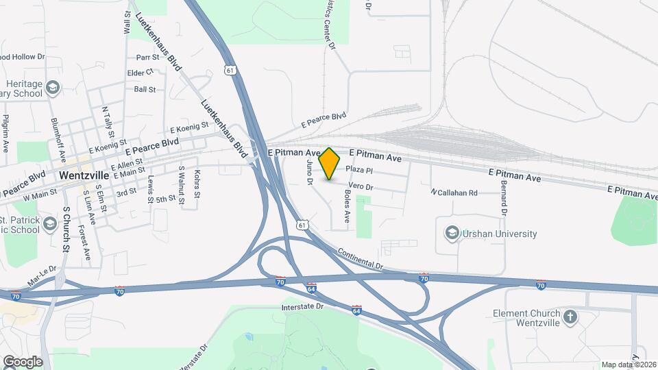 1412 Vero Dr Map and Location Details