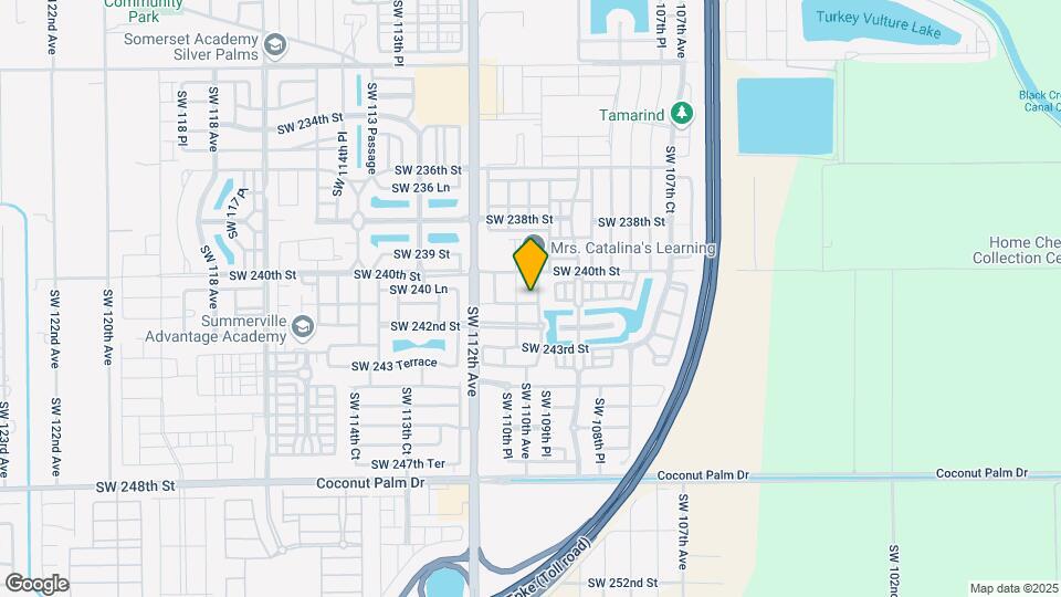 10991 SW 241st St Map and Location Details