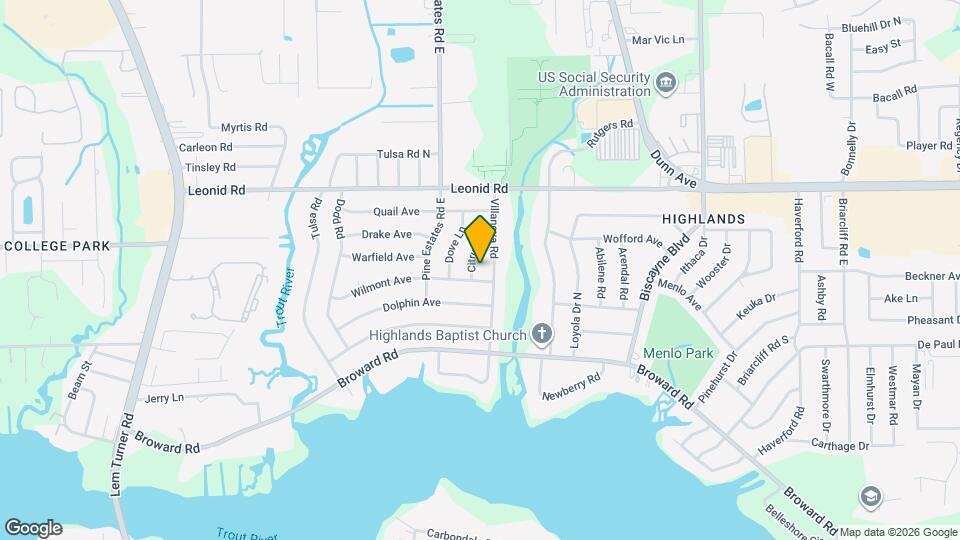 10545 Citrus Ln Map and Location Details