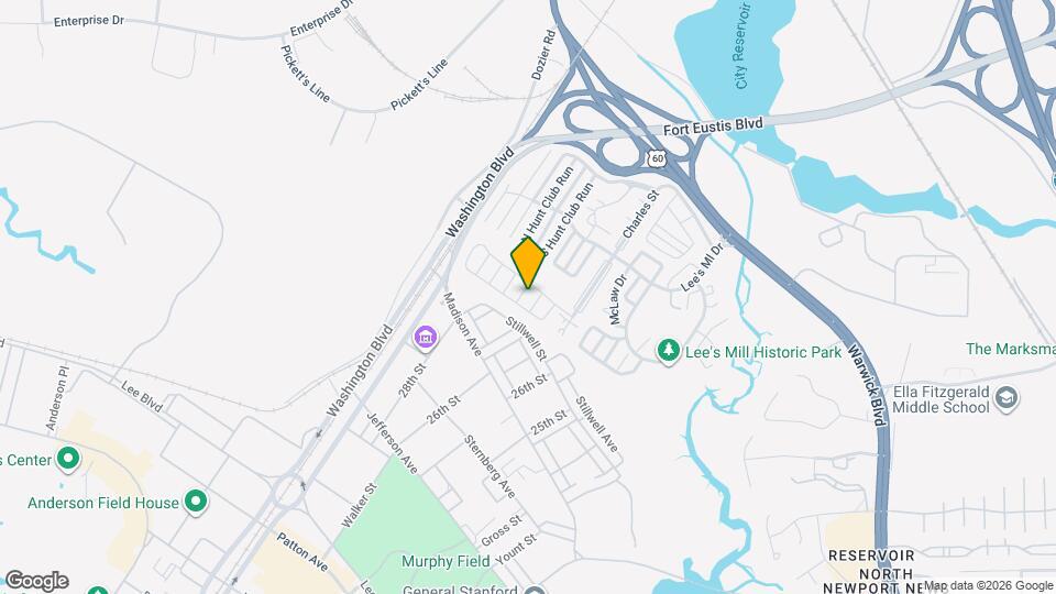 104 Leeds Way Map and Location Details