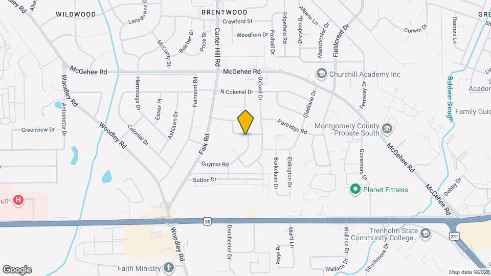 3050 Bryn Mawr Rd Mapa y Detalles de la Ubicación