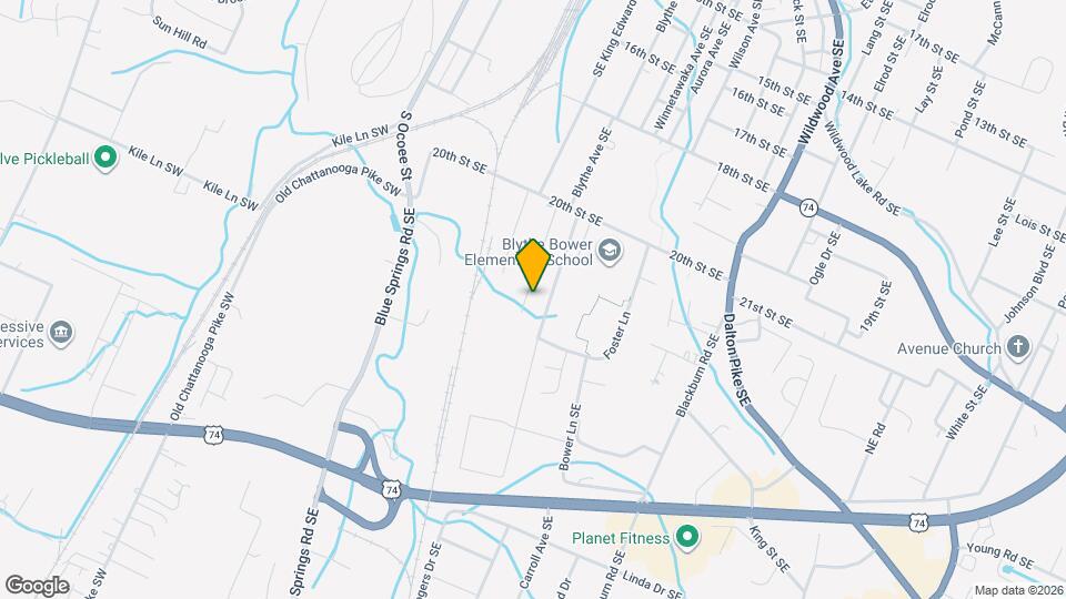 2107 Century Ave SE Map and Location Details