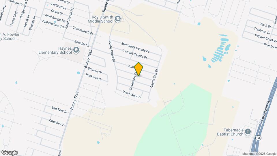 2606 Camp Cooper Dr Map and Location Details