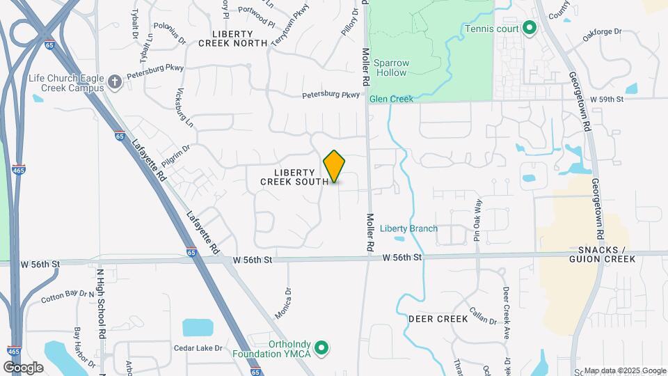 5746 Prestonwood Dr Mapa y Detalles de la Ubicación