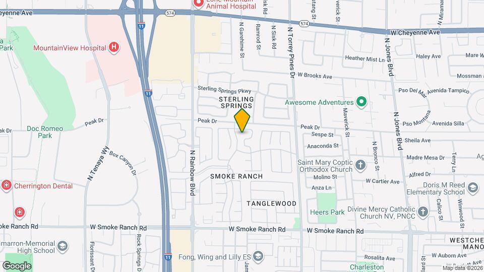 2757 Trotwood Ln Map and Location Details