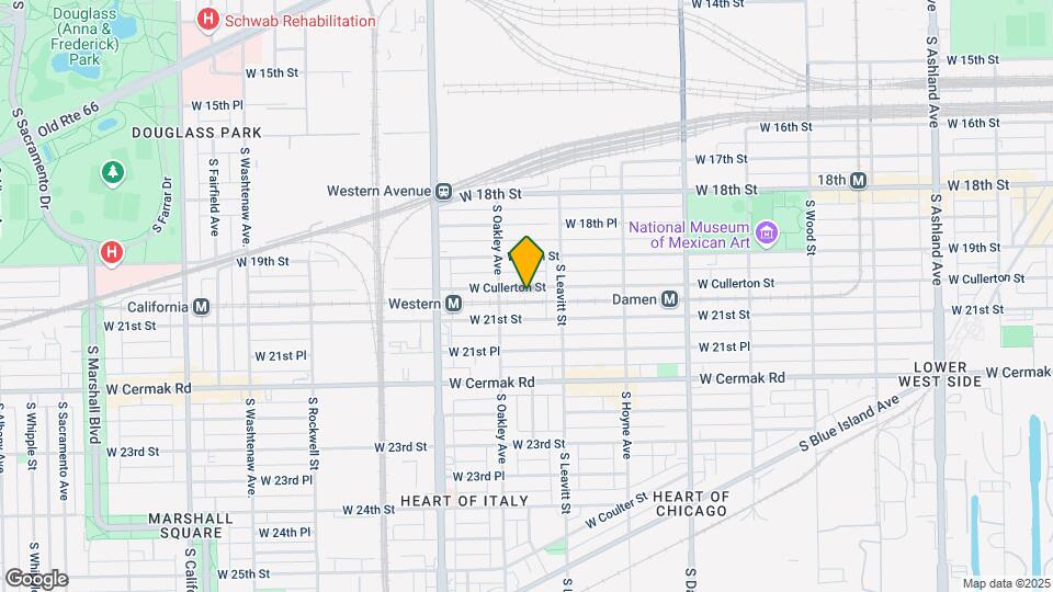 2235 W Cullerton St Map and Location Details