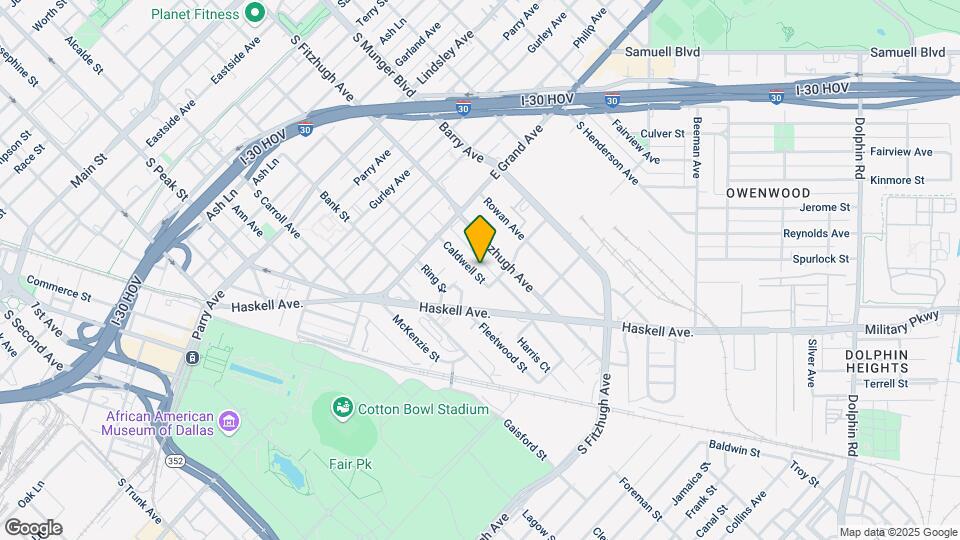 1322 Caldwell St Map and Location Details